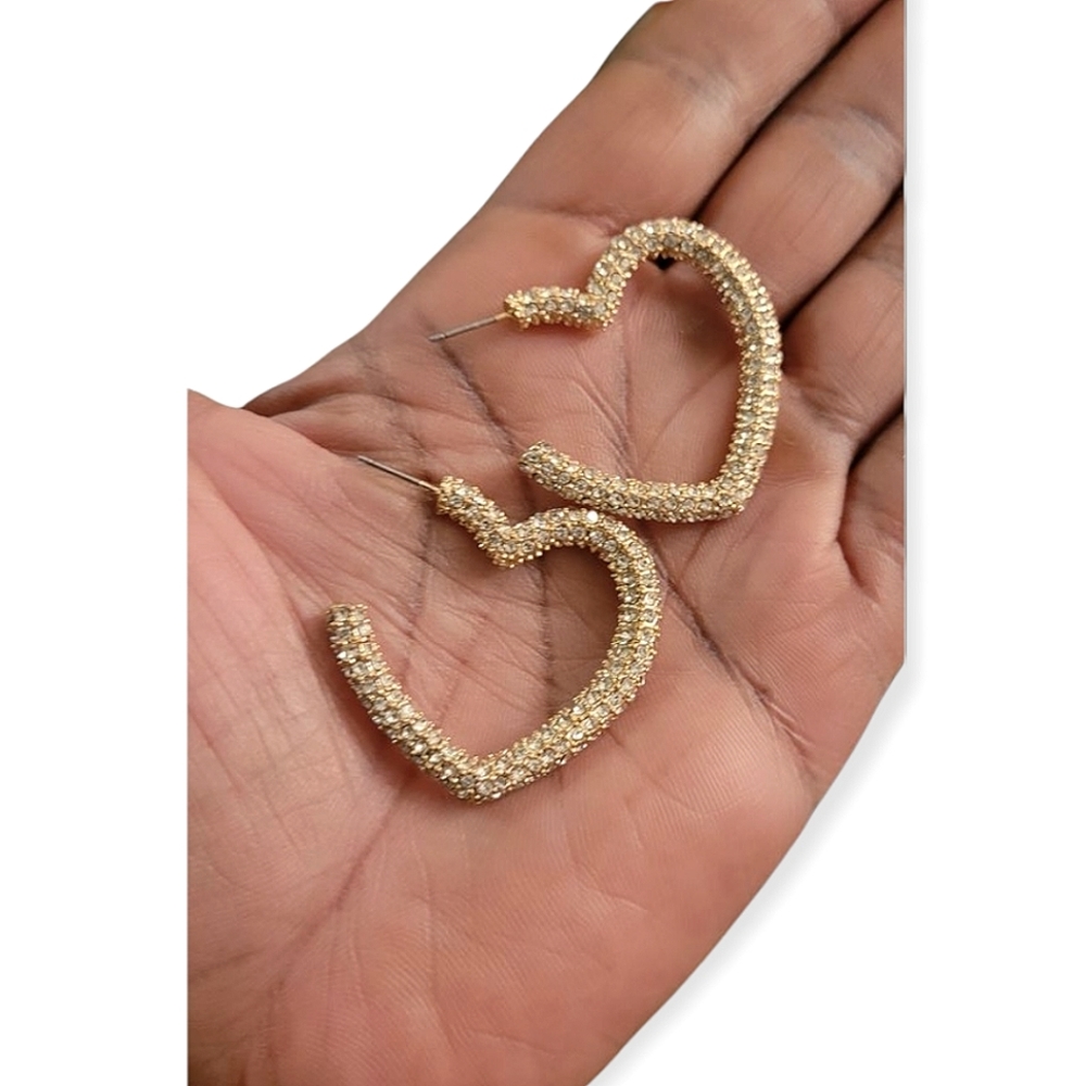 Crusted Heart Hoops
